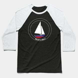 Bull's Eye - Bullseye Sailboat Baseball T-Shirt